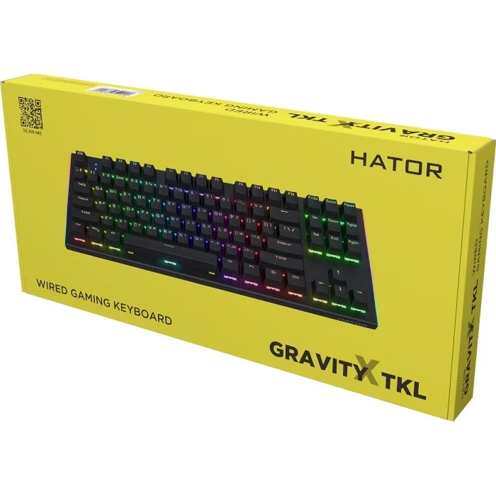 Клавіатура Hator Gravity X TK Black (HTK550UA) - фото 6 Клавіатура Hator Gravity X TK Black (HTK550UA) - фото 6