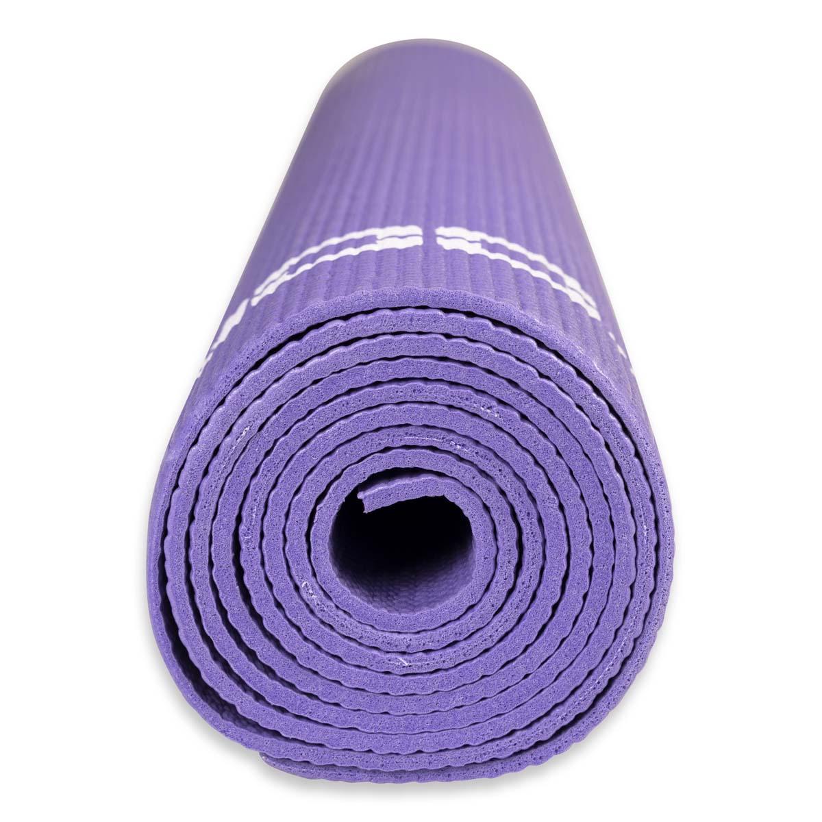 Килимок спортивний Toorx Yoga для йоги та фітнесу 173х60х0,4 см Viola (MAT-174) - фото 4 Килимок спортивний Toorx Yoga для йоги та фітнесу 173х60х0,4 см Viola (MAT-174) - фото 4