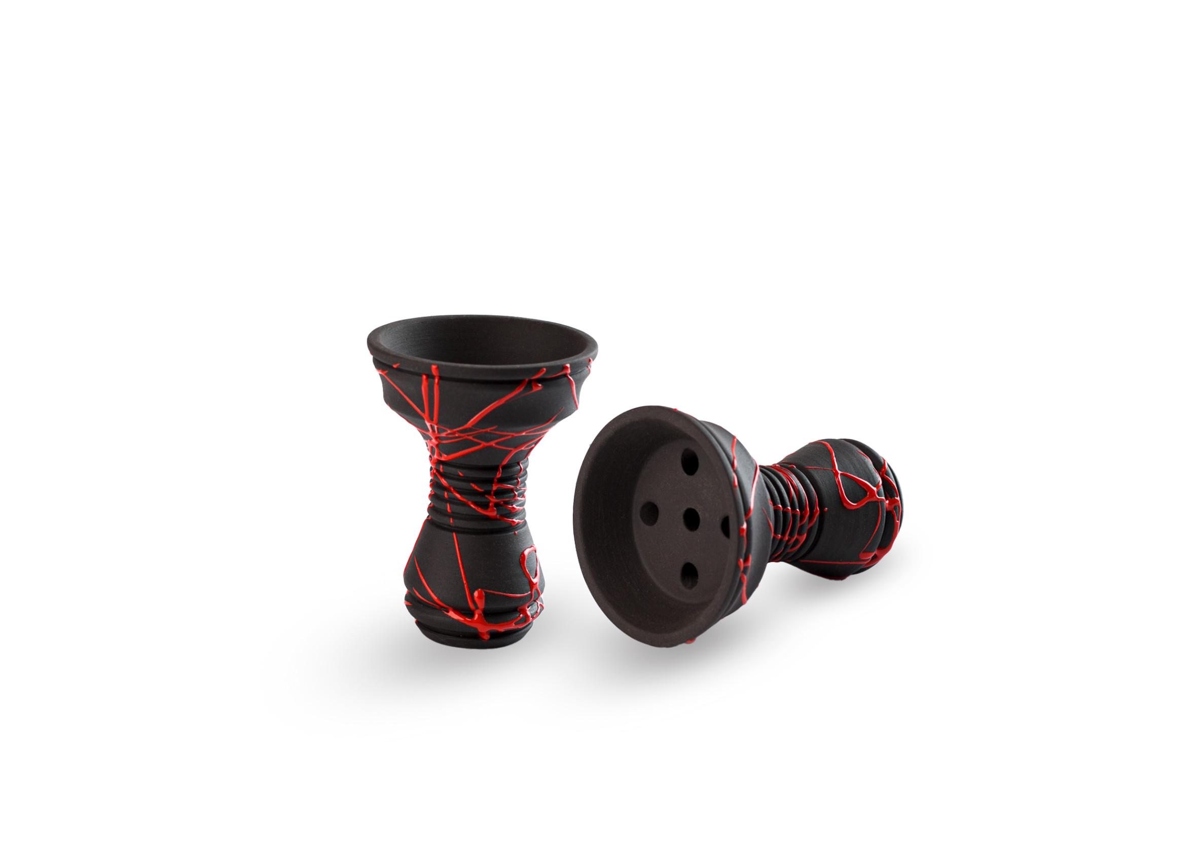 Чаша для кальяну Gusto Bowls Killa Black/Red (482000514) - фото 2