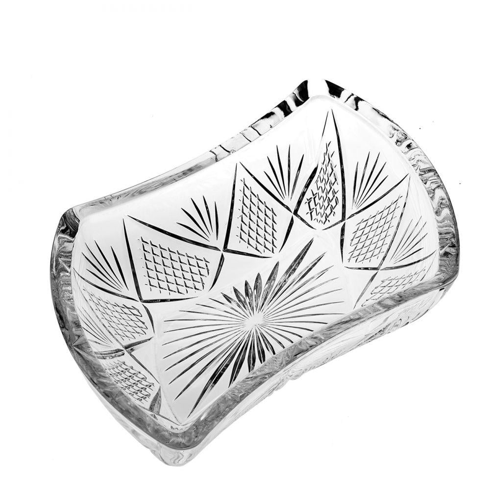 Фруктовница Bohemia 45 см хрусталь Прозрачный (6511)