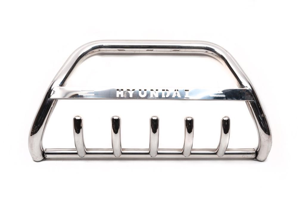 Кенгурятник WT004 CAN для Hyundai H300 H1 Starex 2008-2020 гг. нержавеющая сталь Хром