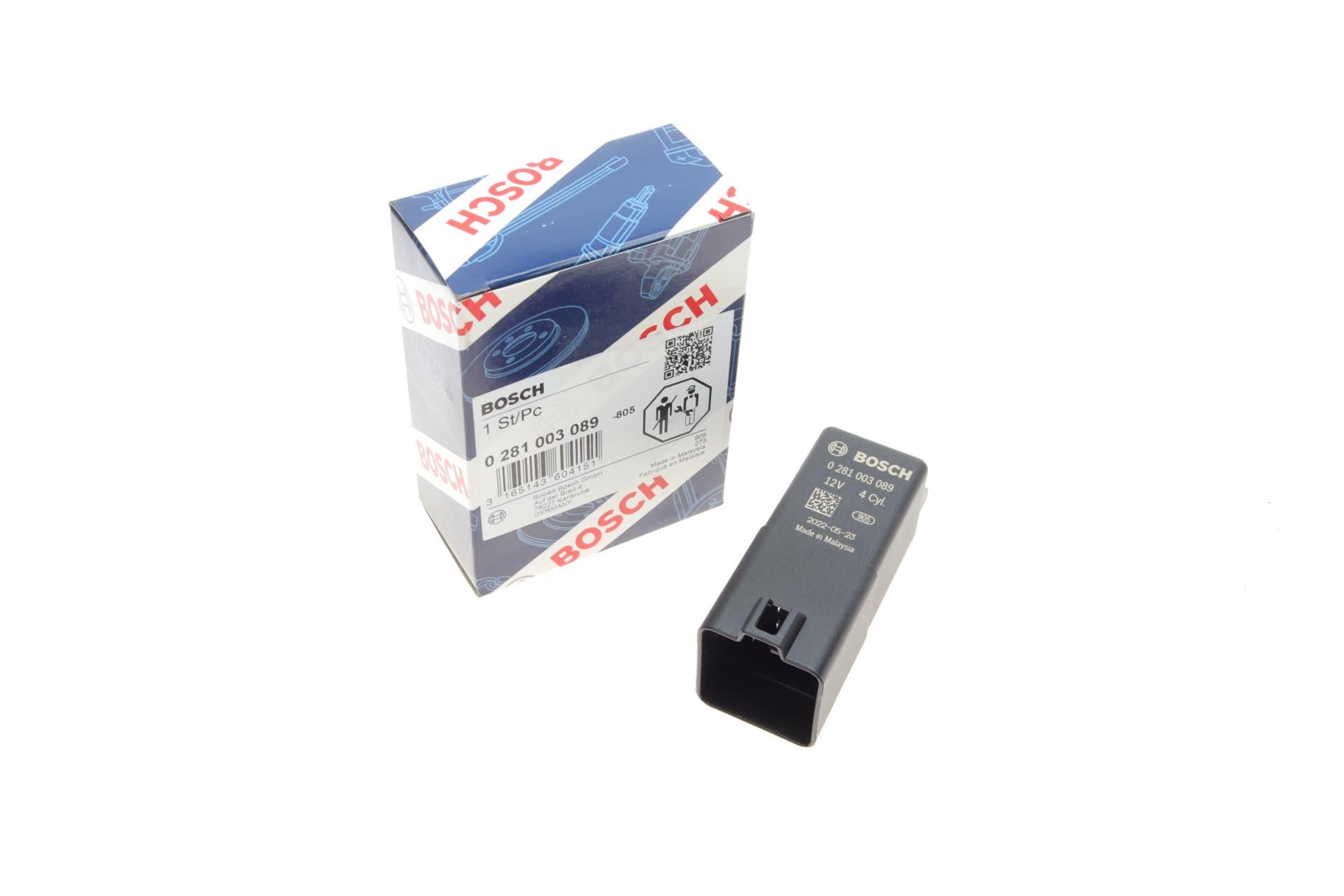 Реле свечей накала VW Bora 1,9TDI 00-05/Passat 2,0TDI 03-05- (0 281 003 089)