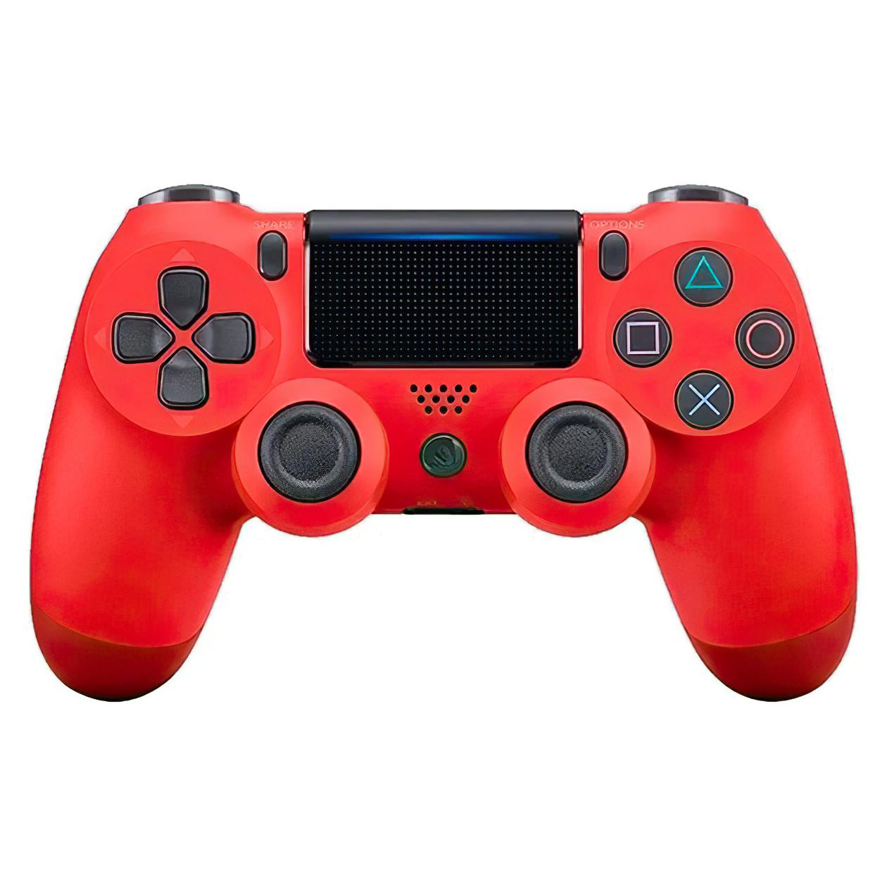 Джойстик бездротовий Dualshock 4 для PlayStation/PC Red (JMX 9087)