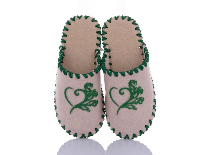 Домашние тапочки женские VENDS 223 р. 38-39 Бежевый