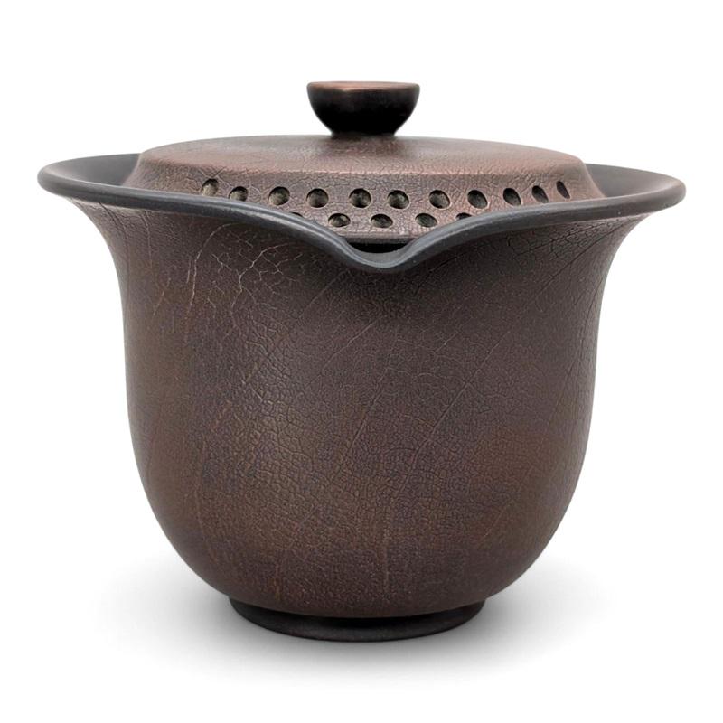 Заварочный чайник Гайвань-Сиборидаси Цзяньшуйская глина 220 мл (10-1-0315) - фото 3