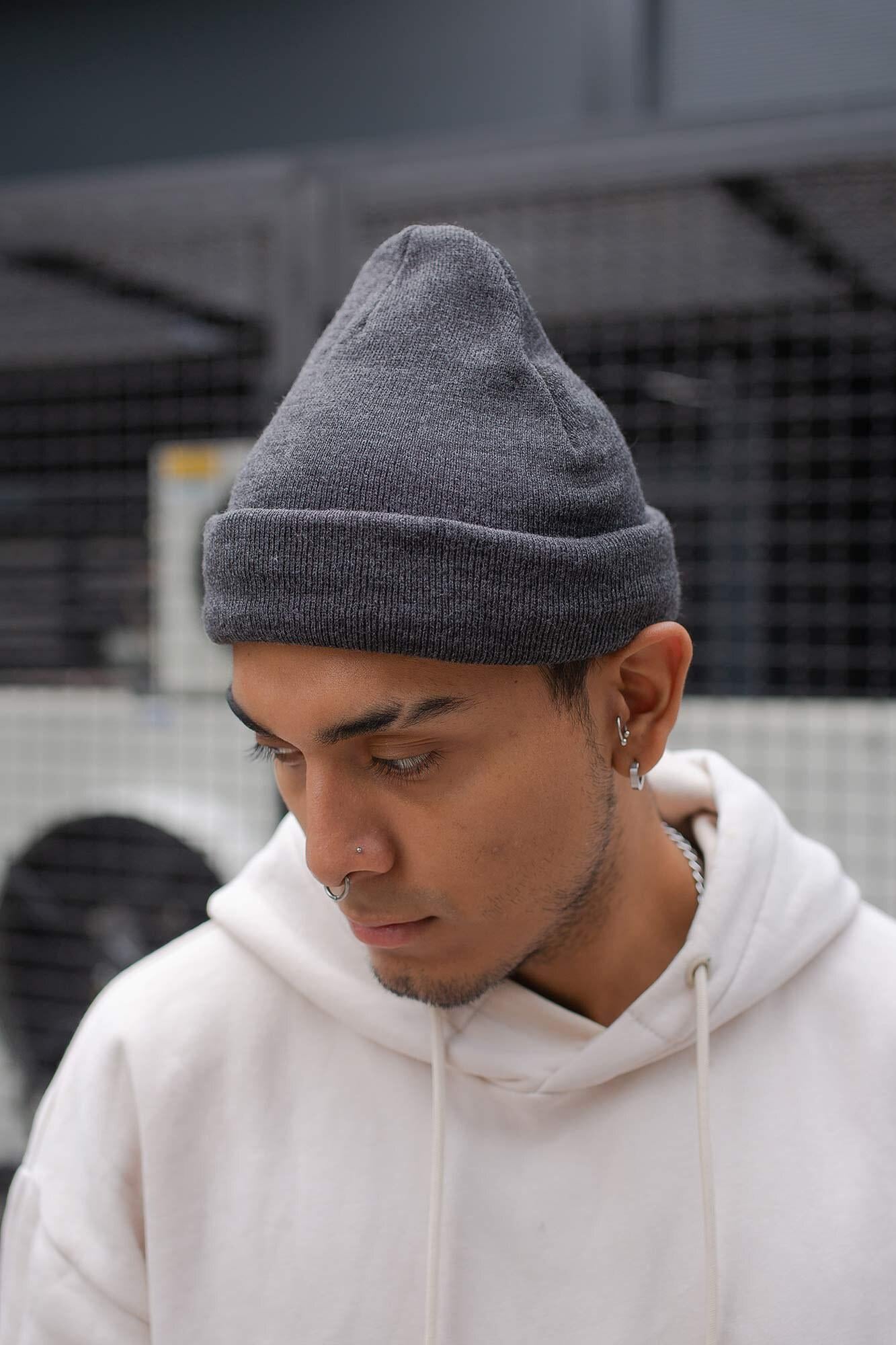 Шапка Without Simple man Темно-сірий (8048223)