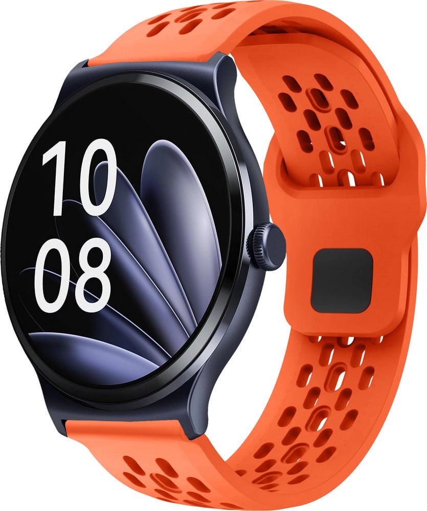 Ремешок силиконовый Liveunic для Haylou Solar Lite LS05L Orange (41953-2C)
