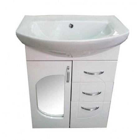 Шкафчик WIANGI с умывальником ЛЛ Гала/2 Либра Белый (1631009)
