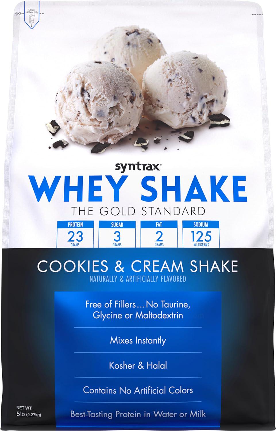 Протеин Syntrax Whey Shake Cookies & Cream 2,2 кг