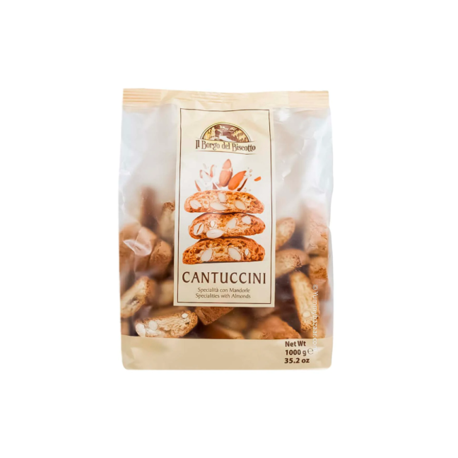 Печенье кантучини Il Borgo del Biscotto Cantuccini с миндалем 1 кг (21198450)
