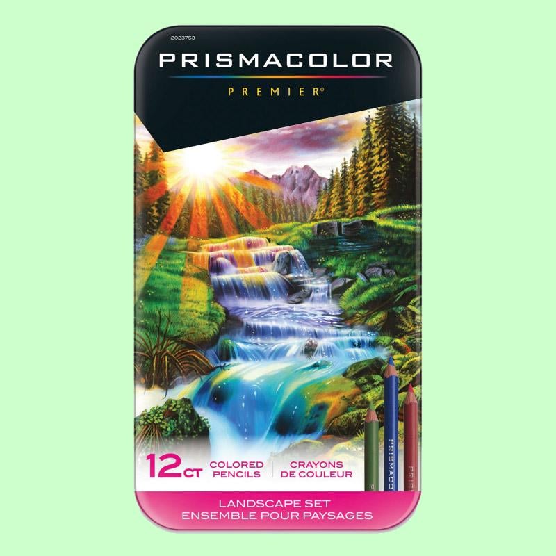 Набор карандашей мягких Prіsmacolor LANDSCAPE Colored Pencіls 12 шт. (111408)