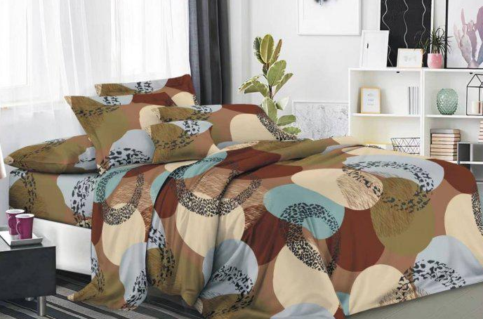 Комплект постельного белья Vital-Textile бязь 3D Premium двуспальный 180х220 см (BP2-253)