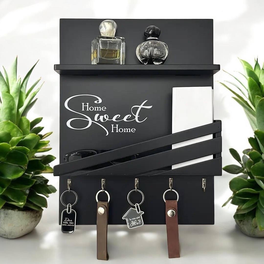 Ключниця настінна з двома поличками (444011)