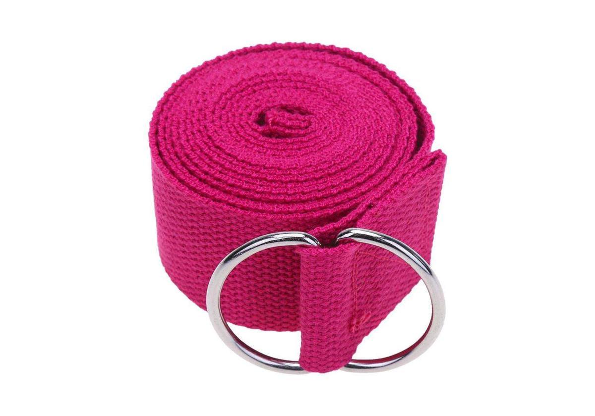 Ремень для йоги EasyFit Розовый (EF-1830-P)