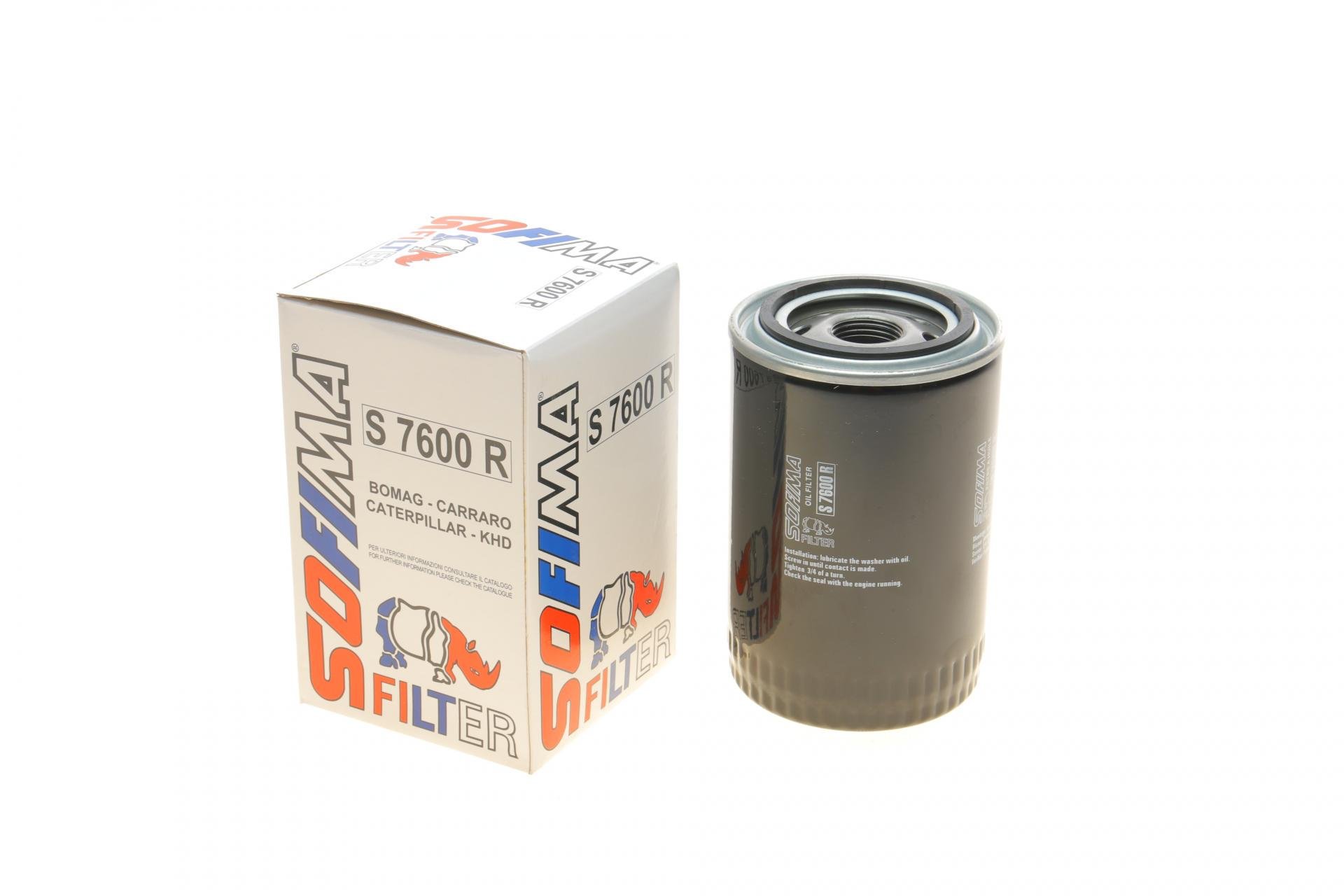 Фільтр масляний SOFIMA для Porsche 911 91-94 h 140- (S 7600 R)