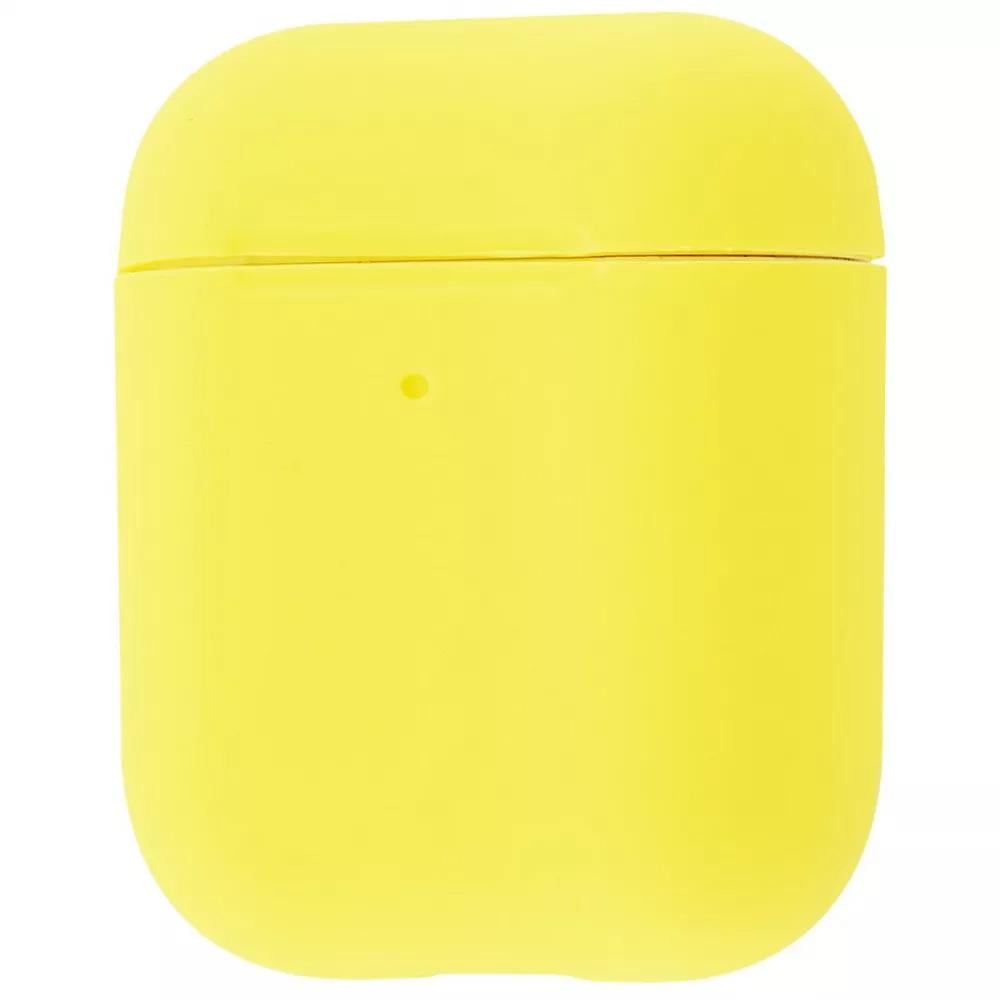 Чохол для навушників PRC Silicone Case Slim for AirPods 2 Lemonade (14070516)