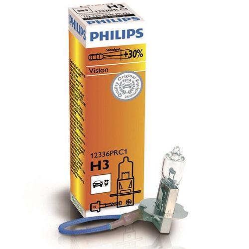 Автолампа Philips Vision H3 + 30%