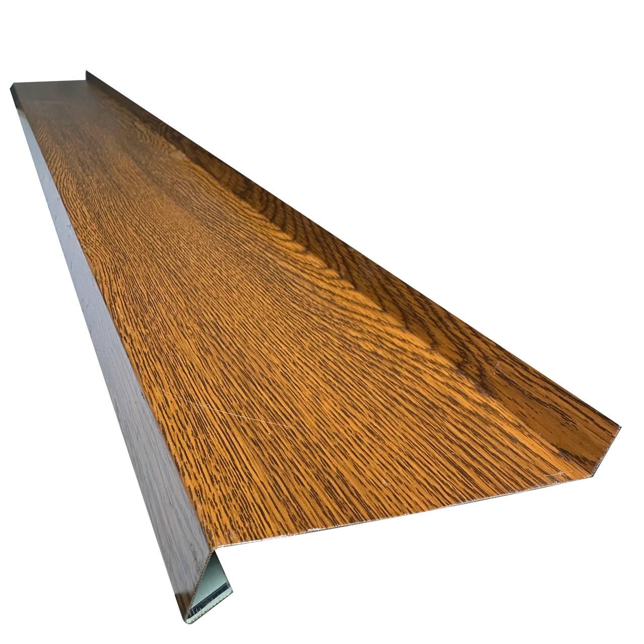 Отлив оконный 1200х400 мм Золотой дуб (Vid-GoldOak-1200-400)