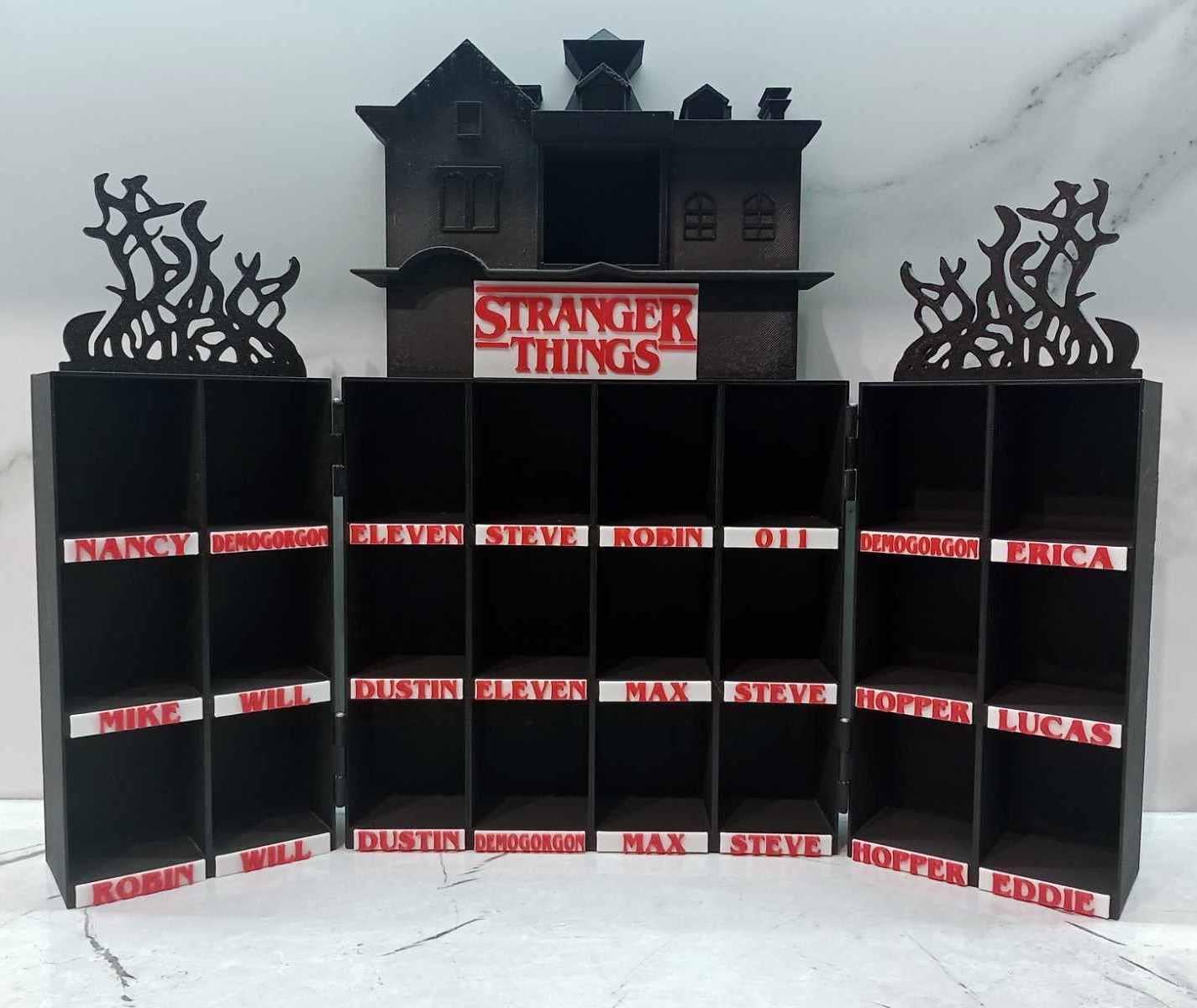 Поличка для фігурок Дивні Дива Stranger things пластмасова