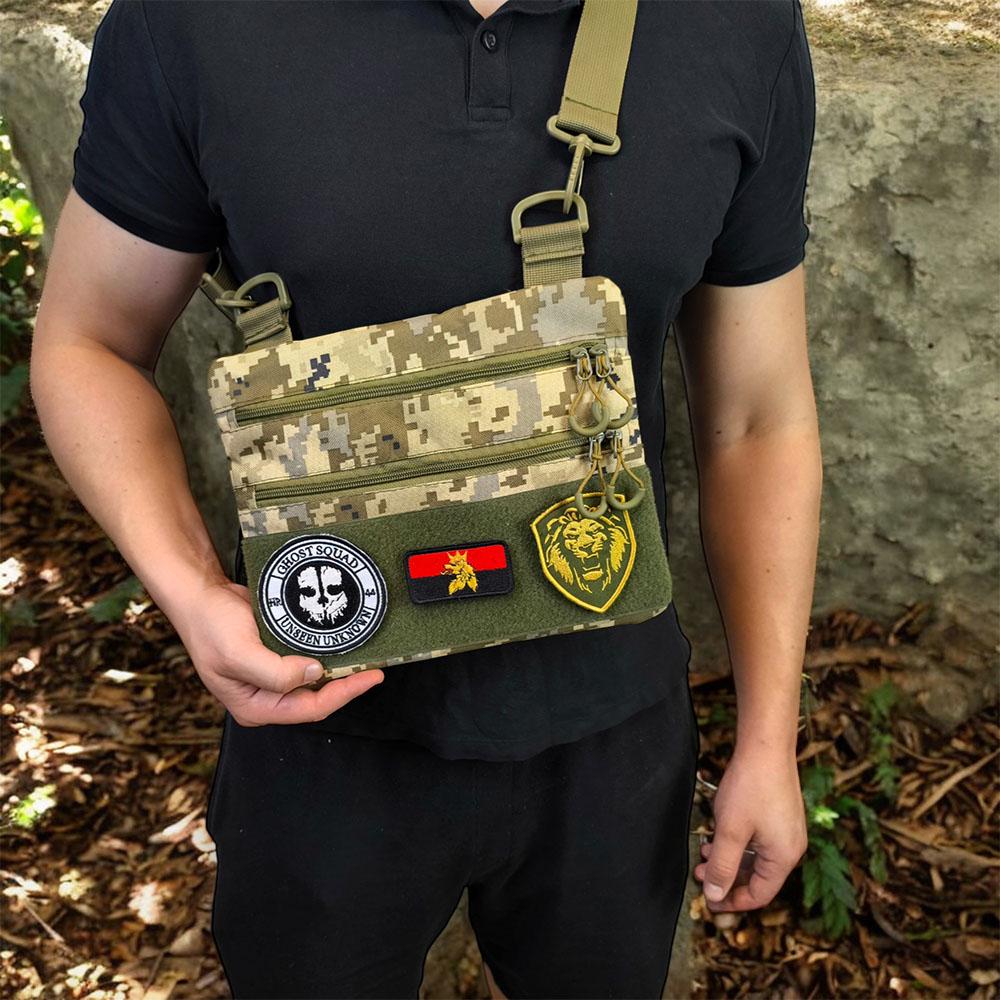 Сумка нагрудная тканевая (521250) - фото 21 Сумка нагрудная тканевая (521250) - фото 21