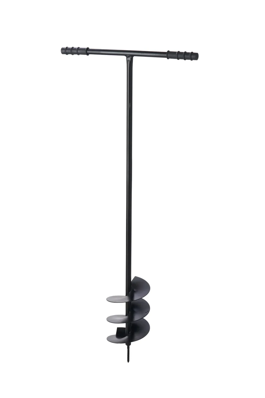 Бур садовый ZygMir ручной 3-х витковый 140 мм (zm-6187)