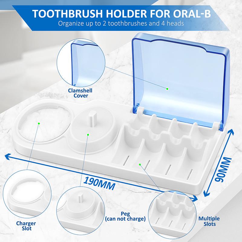 Підставка органайзер для зубної щітки та насадок Braun/Oral-B IwConcept GW013-R (2257) - фото 9