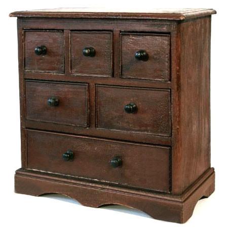 Мини-комод из дерева Анго Капучино (МНК-008109)