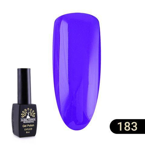 Гель-лак Global Fashion Black elite 183