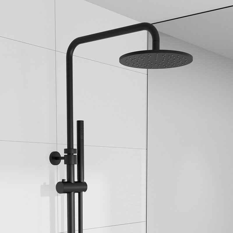 Душова система Steinberg 111 111 2721 S з термостатом/верхнім та ручним душем Чорний матовий (1606972577) - фото 3 Душова система Steinberg 111 111 2721 S з термостатом/верхнім та ручним душем Чорний матовий (1606972577) - фото 3