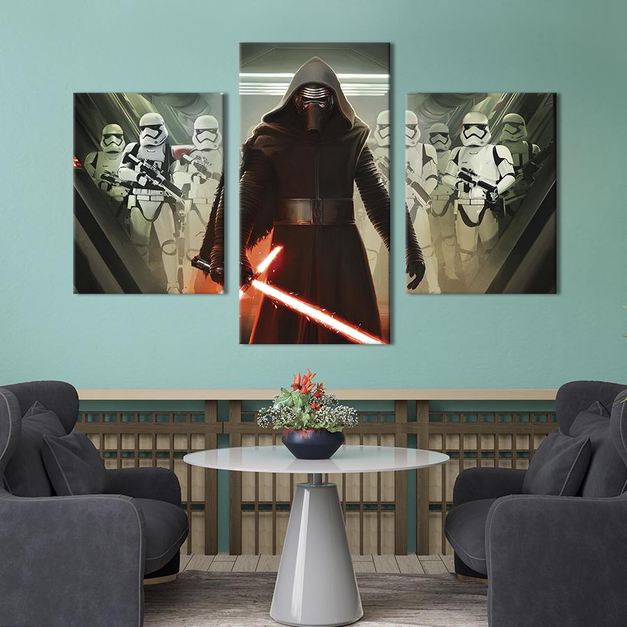 Картина для интерьера Кайло Рен 66x40 см (669-32) Картина для интерьера Кайло Рен 66x40 см (669-32)
