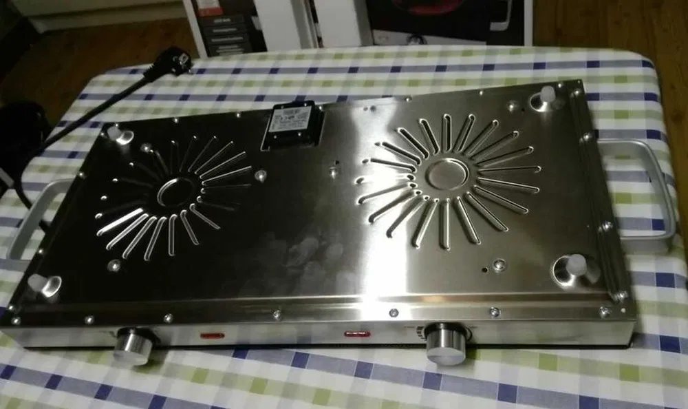 Плита настольная Profi Cook инфракрасная 2,8 кВт на 2 конфорки 2800 W (TR-DKP1211) - фото 10