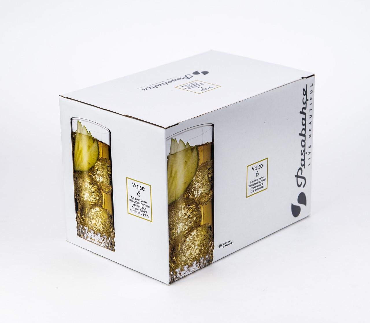 Набор стаканов высоких Pasabahce Valse 6 шт. 290 мл (42942)