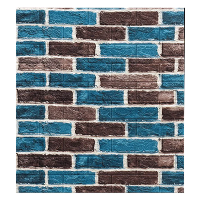 3D-панель декоративна самоклеюча цегла 700x770x4 мм Морський (BPN4-071) - фото 2 3D-панель декоративна самоклеюча цегла 700x770x4 мм Морський (BPN4-071) - фото 2