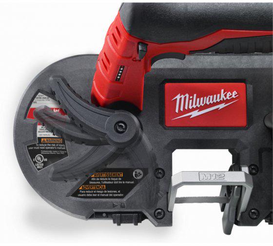 Акумуляторна стрічкова пилка Milwaukee M12 BS-0 (4933431310) - фото 5