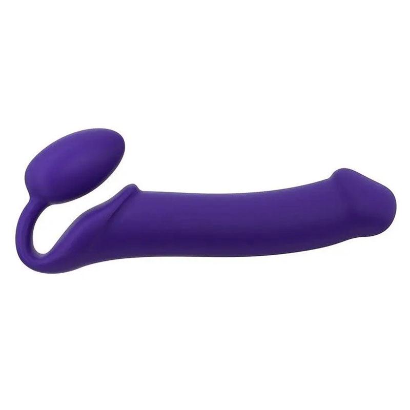 Страпон безремінний Strap-On-Me Violet XL 15,8 см Фіолетовий (28427)