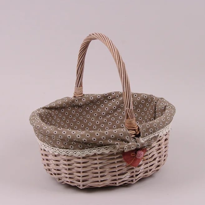 Корзина с тканью Flora (5334)