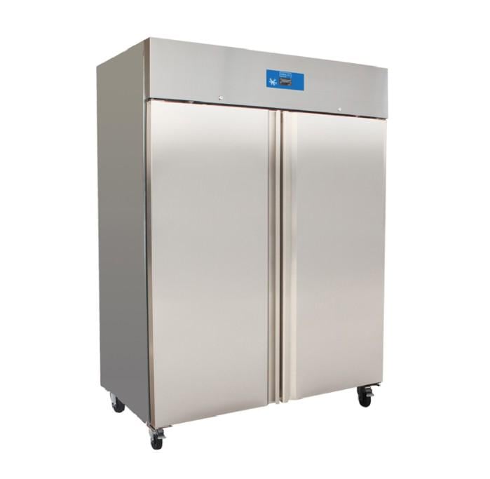 Шафа холодильна дводверна Brillis G-UGN1410TN енергоефективна (G-UGN1410TN)