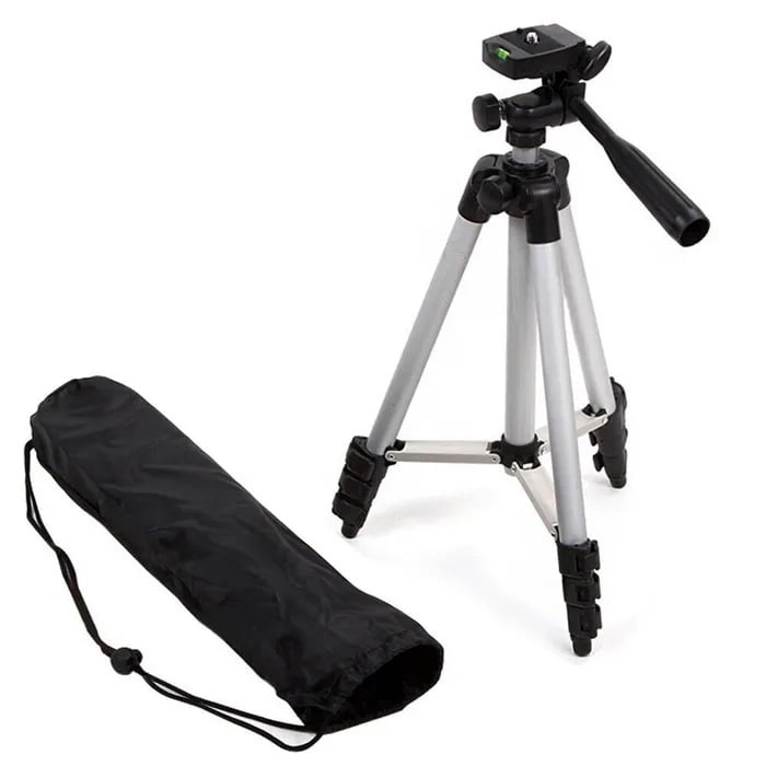 Штатив для телефона и фотоаппарата Tripod 3110 PRO 0,35-1,02 м Silver (tf3633) - фото 14