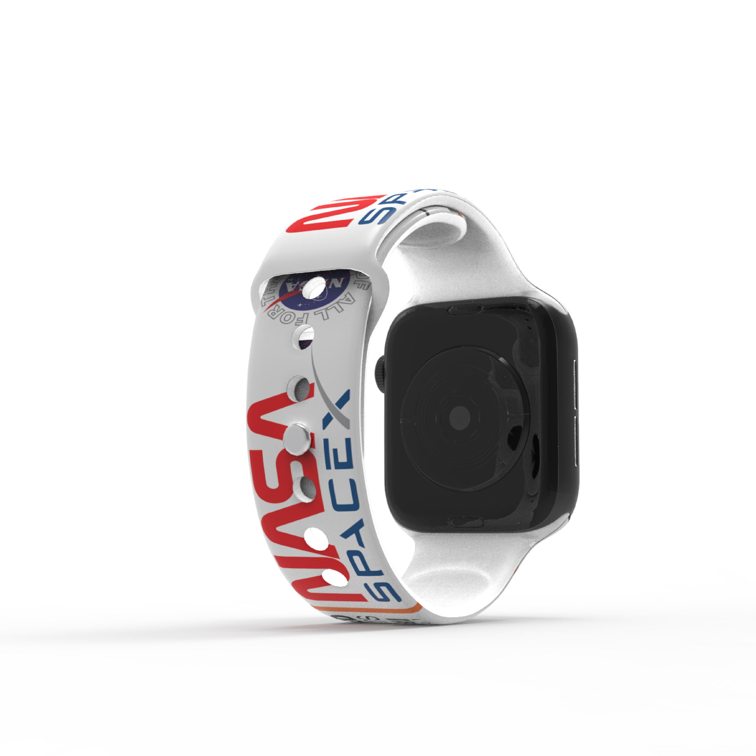 Ремешок для Apple Watch NASA Марс 42-44 мм Белый