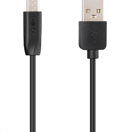 Кабель Gelius One Cable USB to MicroUSB GP-UC115 12W 1 м Black