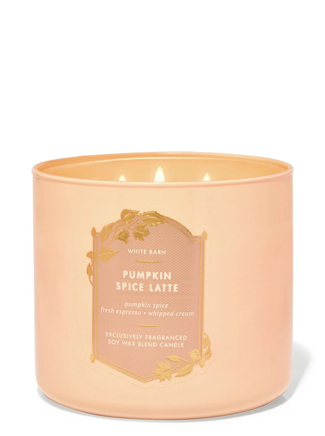 Свічка запашна Bath&Body Works Pumpkin Spice Latte 411 г (23837633)