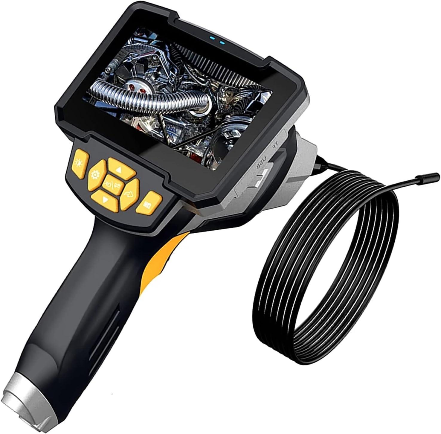 Ендоскоп автомобільний ZCF К1 з монітором 4,3" 8 мм з жорстким кабелем 1 м (Е051157)