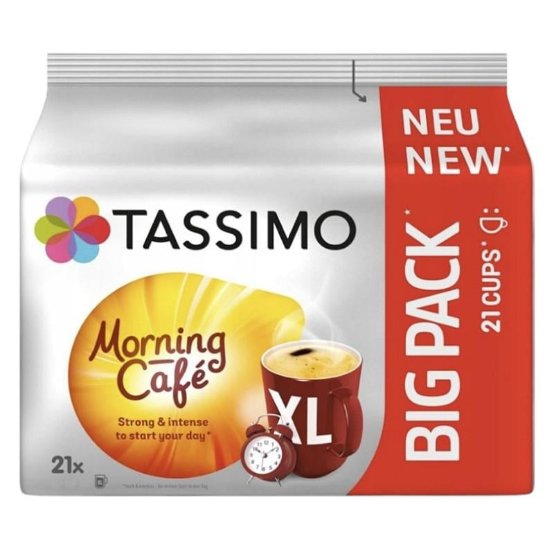 Кофе в капсулах Tassimo Morning Cafe Strong&Intense XL 21 шт.