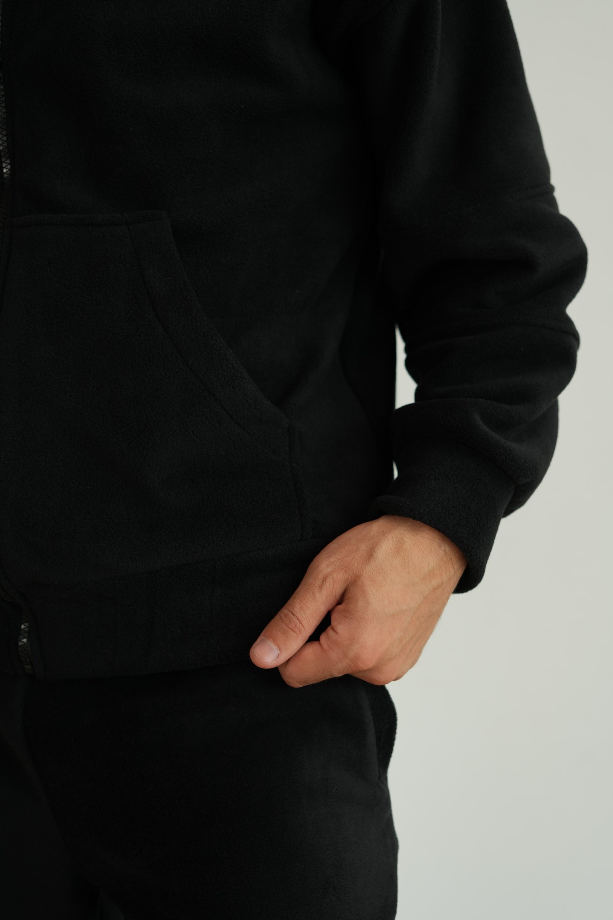 Костюм мужской флисовый CASUAL 3XL Черный (10301XXXLm) - фото 7 Костюм мужской флисовый CASUAL 3XL Черный (10301XXXLm) - фото 7