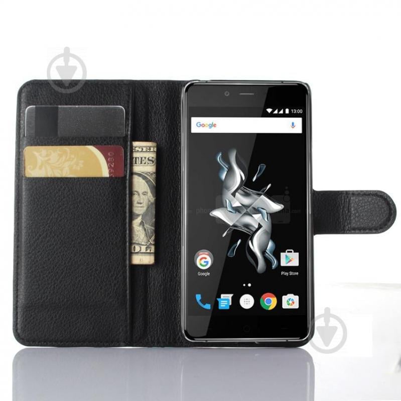 Чехол-книжка Litchie Wallet для OnePlus X Black (lwbk0175)