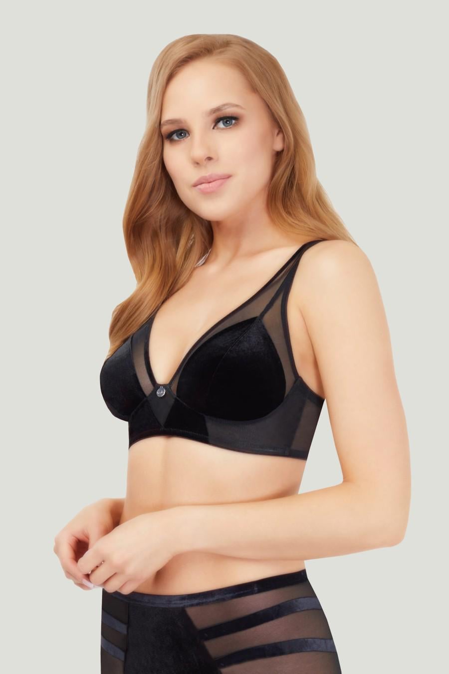 Бюстгальтер с мягкой чашкой Marc&Andre 90B Черный (71310)