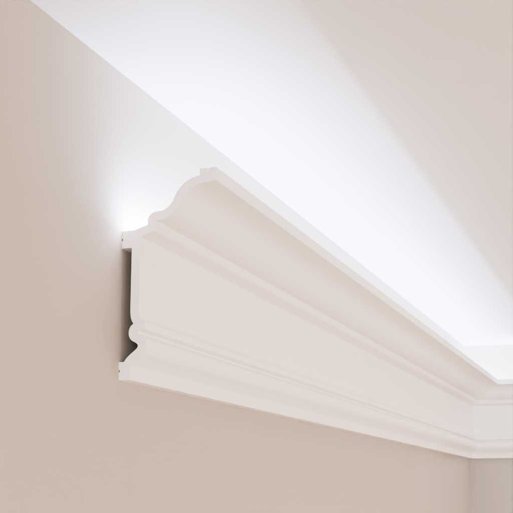 Карниз дюрополимерный Grand Decor KH 919 для LED освещения 97x48x2000 мм (25400644)