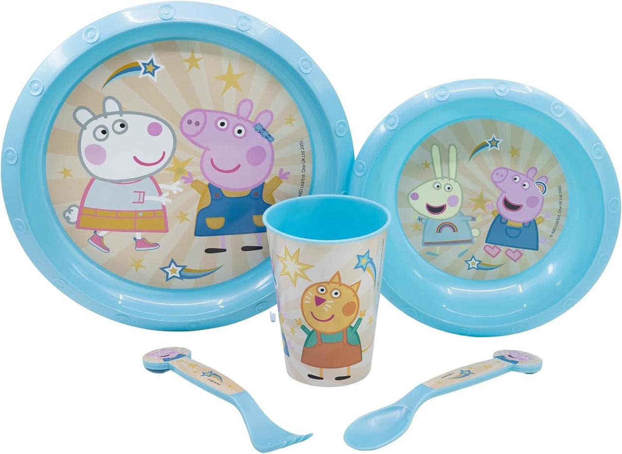 Набір посуду дитячий STOR Свинка Пеппа (2250719171)