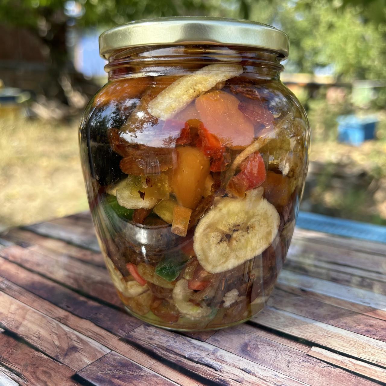 Мед акации/сухофрукты Ассорти 720 мл 950 г (1981800747) Мед акации/сухофрукты Ассорти 720 мл 950 г (1981800747)