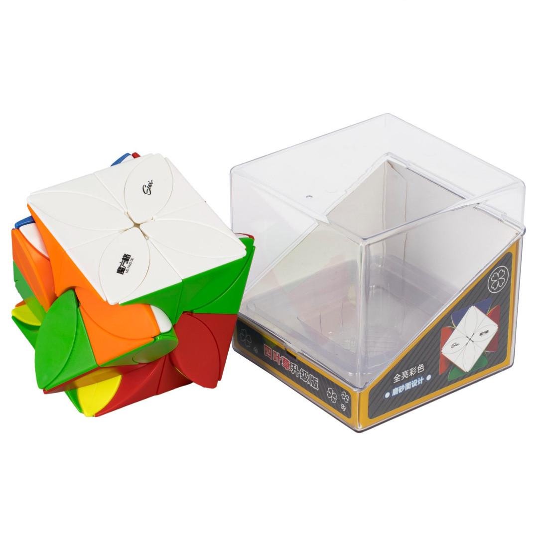 Головоломка клевер куб плюс Clover Cube Plus 2x2 QiYi MoFangGe 2х2 (137794) - фото 3 Головоломка клевер куб плюс Clover Cube Plus 2x2 QiYi MoFangGe 2х2 (137794) - фото 3